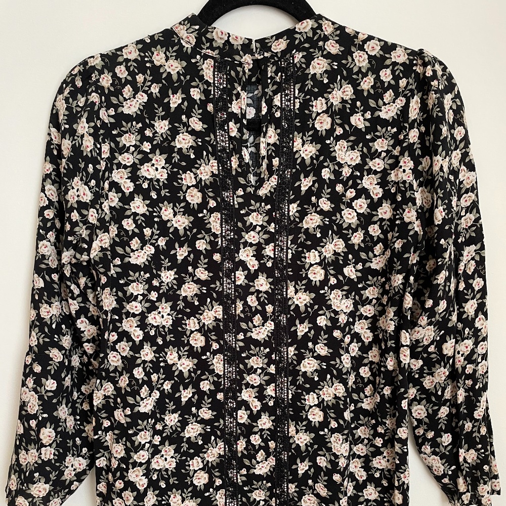 ASOS Oasis Long Sleeve Floral Top